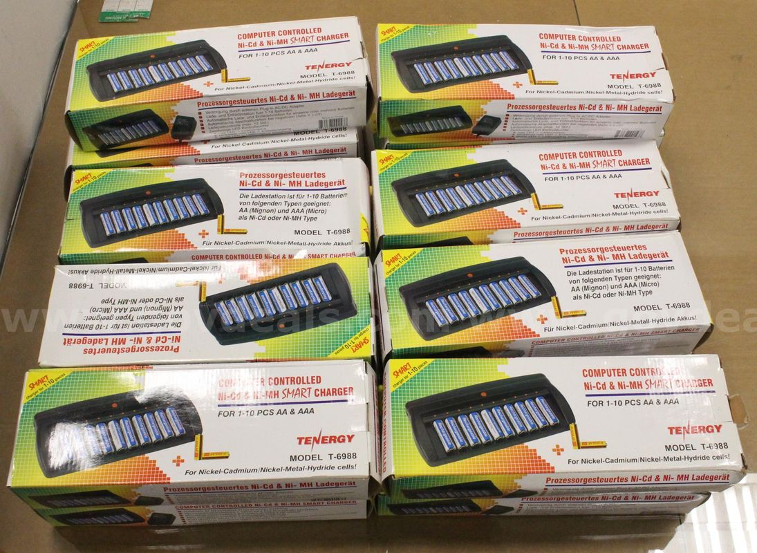 1 box of Assorted AAA Batteries/Chargers/Etc., #35910, **PICK UP ONLY**