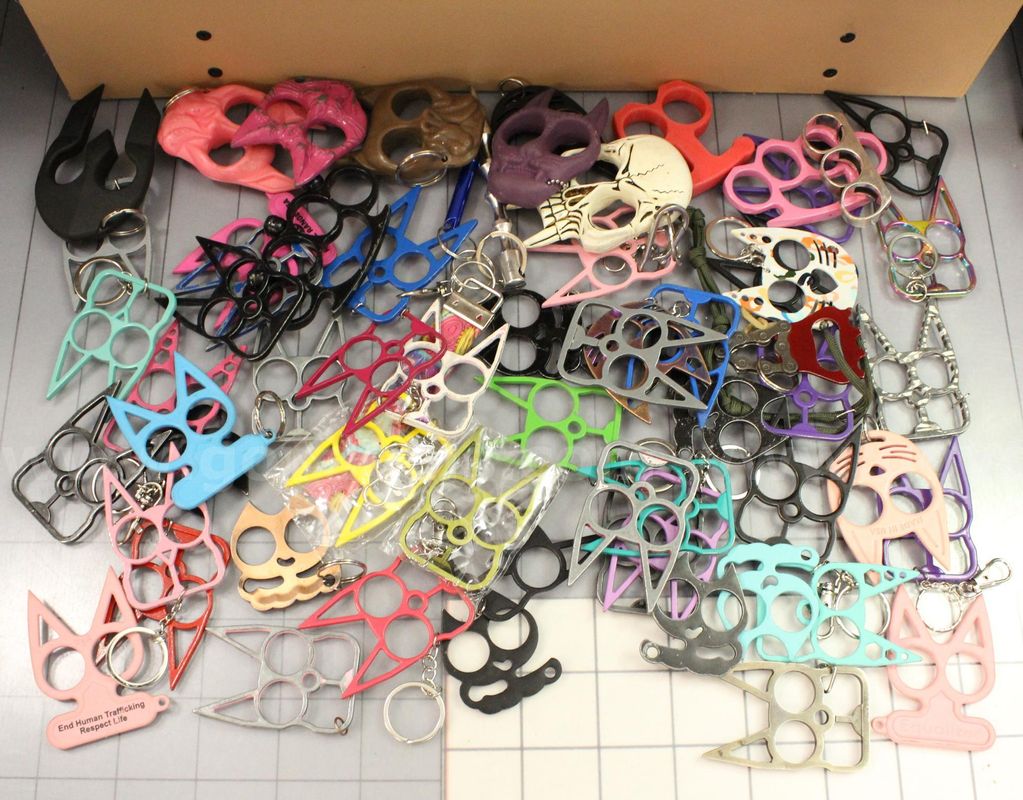 Approximately 4 lbs. of Assorted Self Defense Items, #36001