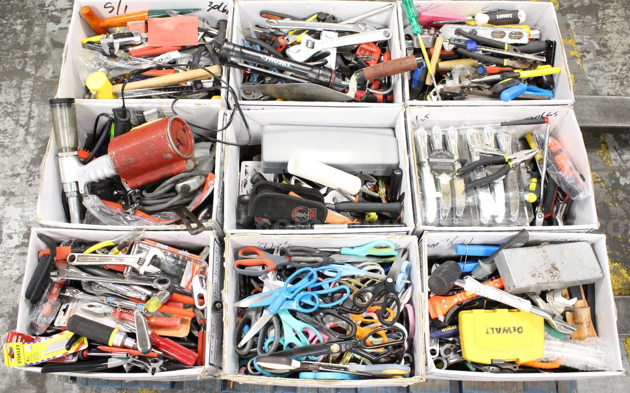 1 Skid of Assorted Hand Tools/Power Tools/Knives/Multi-tools/Etc., #35873, **PICK UP ONLY**SKID NOT INCLD*