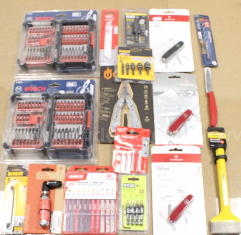 Approximately 9 lbs. of Assorted Brand-name New Tools/etc., #36057