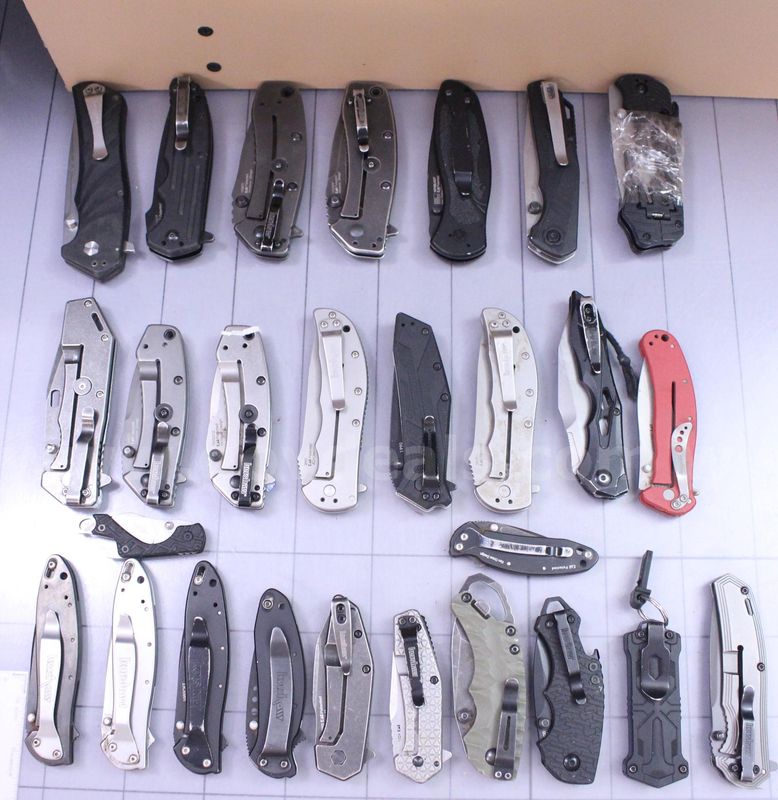 Approximately 6 lbs. of Assorted Kershaw Knives, #35405