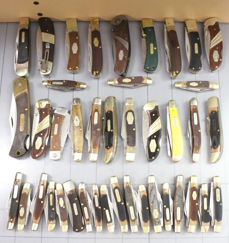 Approximately 6 lbs. of Assorted Old Timers Knives, #35486