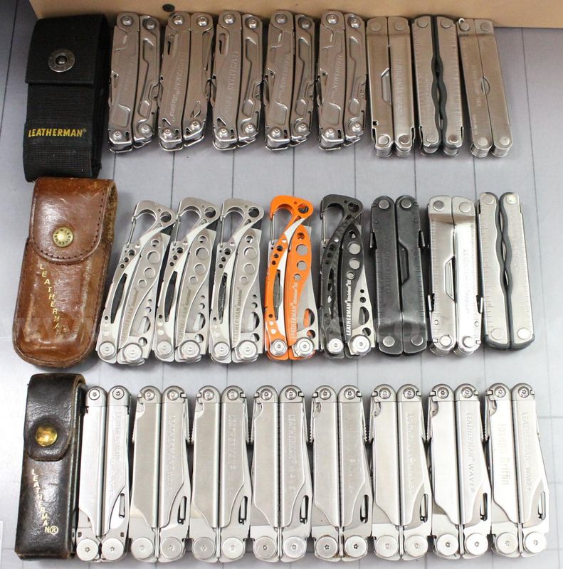 Approximately 10 lbs. of Assorted Leatherman Multi-tools, #35614