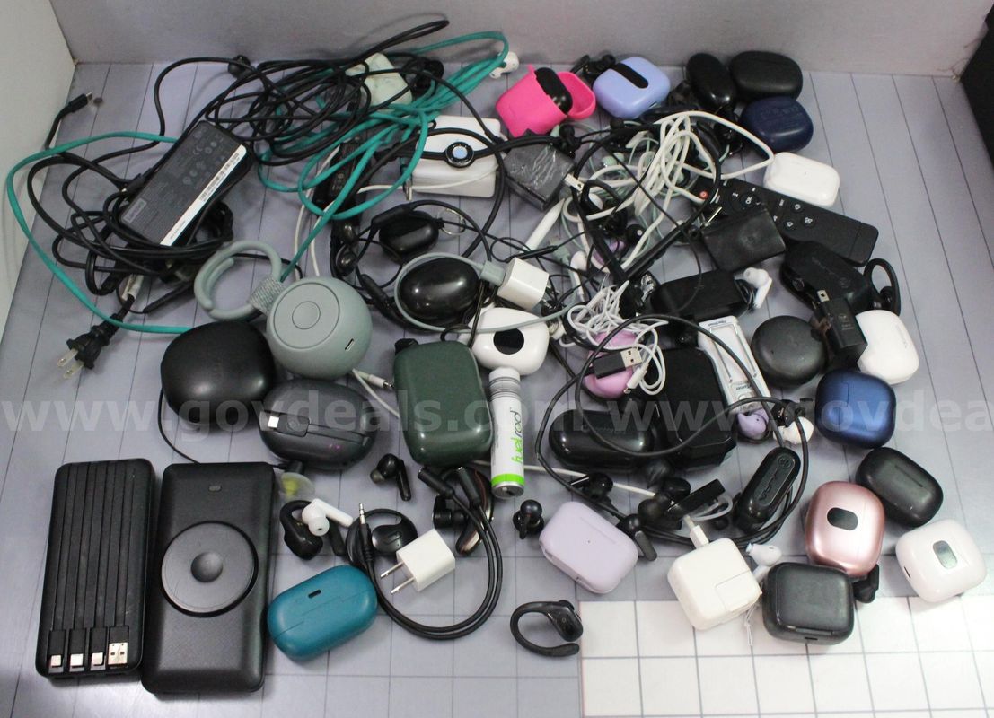 Approximately 8 lbs. of Misc. Electronics/Access./Etc., #35871
