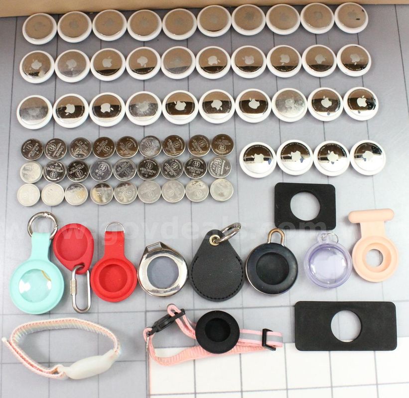 Approximately 1 lb. of Apple Air Tags/Etc., #36195