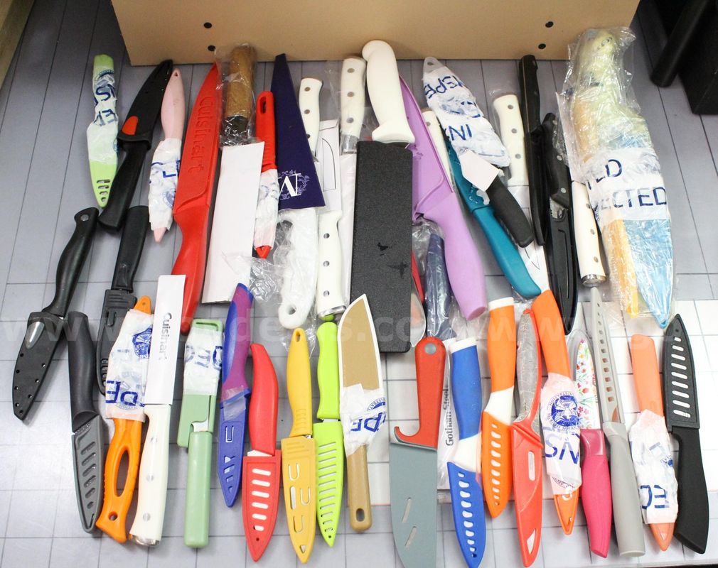 Approximately 6 lbs. of Misc. Kitchen Knives, #35924