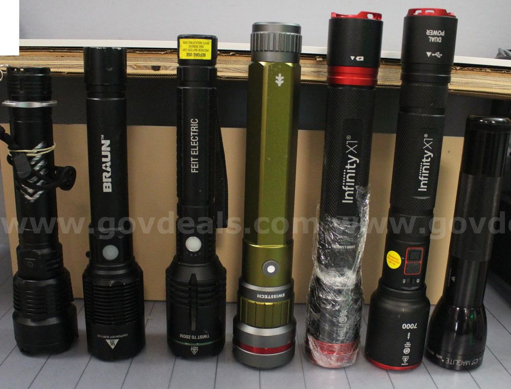 Approximately 10 lbs. of Assorted Flashlights, #36105