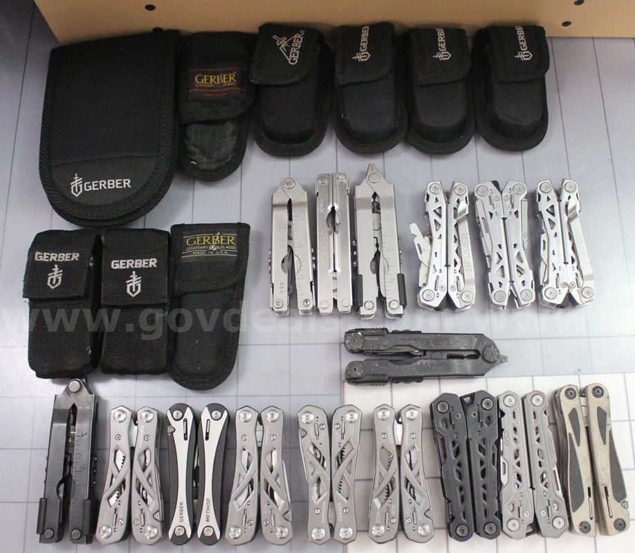Approximately 10 lbs. of Assorted Gerber Multi-tools, #36110