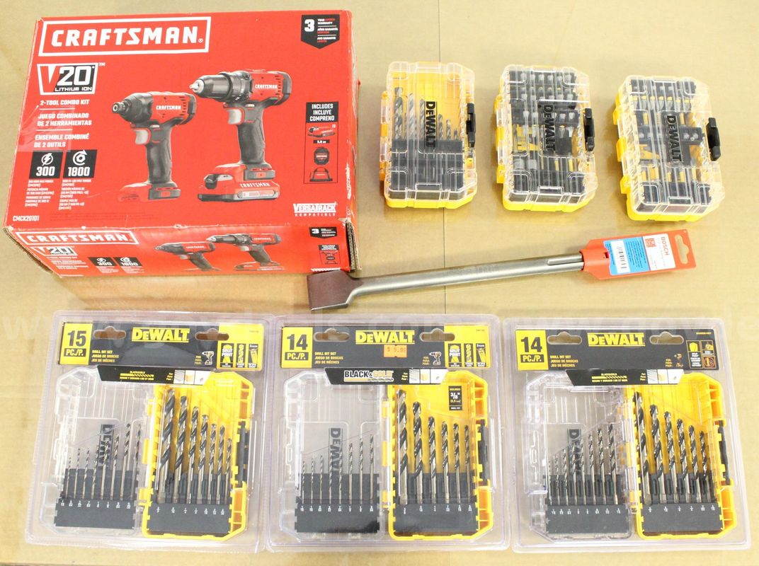 Approximately 15 lbs. of Assorted Brand-name New Tools/etc., #36260