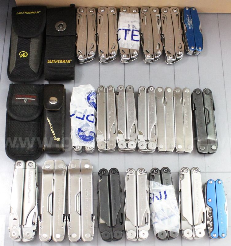 Approximately 10 lbs. of Assorted Leatherman Multi-tools, #35617