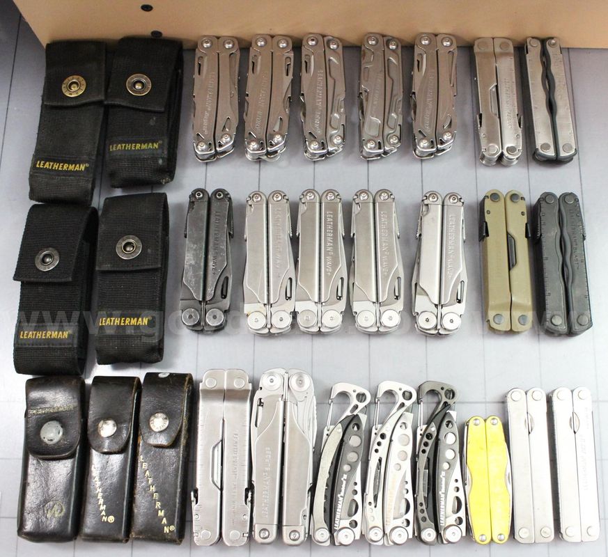 Approximately 10 lbs. of Assorted Leatherman Multi-tools, #35678