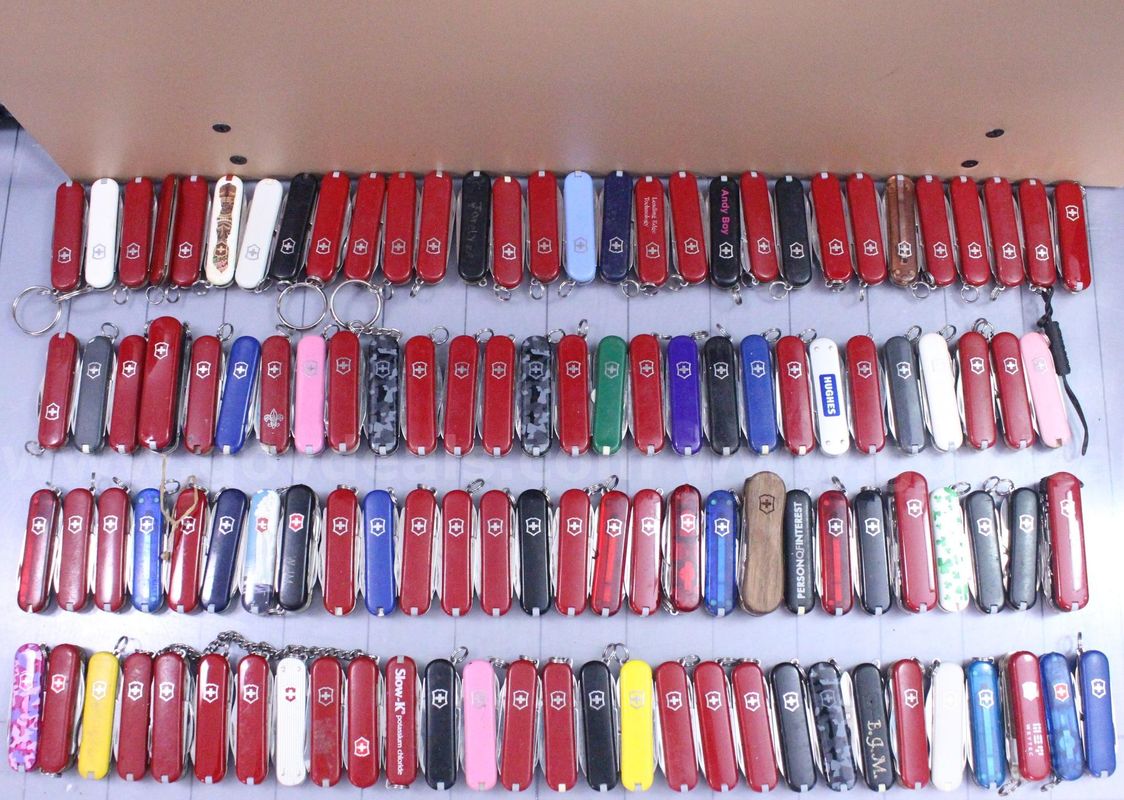 Approximately 6 lbs. Assorted SMALL Victorinox/Swiss Army Knives, #36312