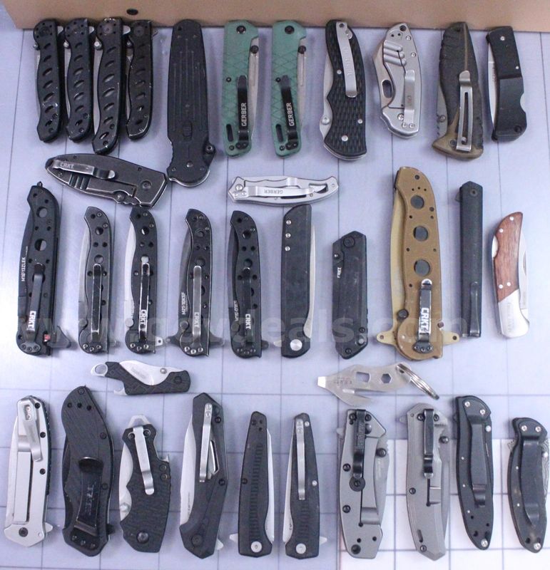 Approximately 6 lbs. of Assorted BRAND-NAME Knives, #36314