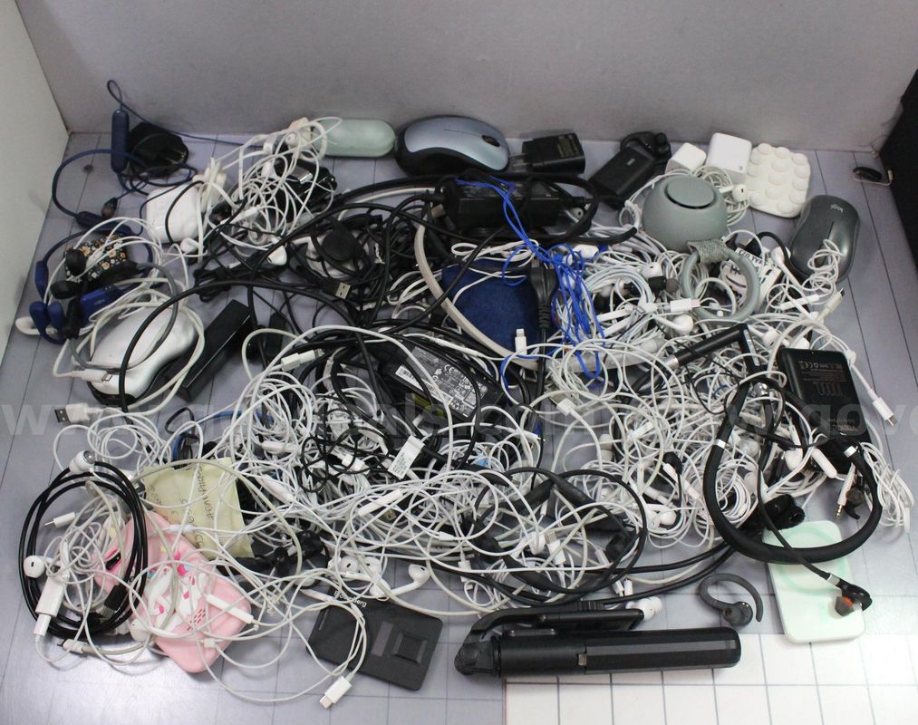 Approximately 8 lbs. of Misc. Electronics/Access./Etc., #35872