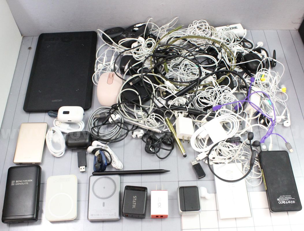 Approximately 8 lbs. of Misc. Electronics/Access./Etc., #36084