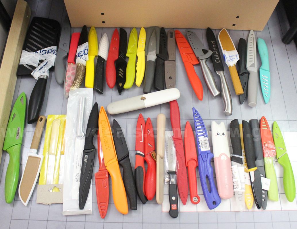 Approximately 6 lbs. of Misc. Kitchen Knives, #36106