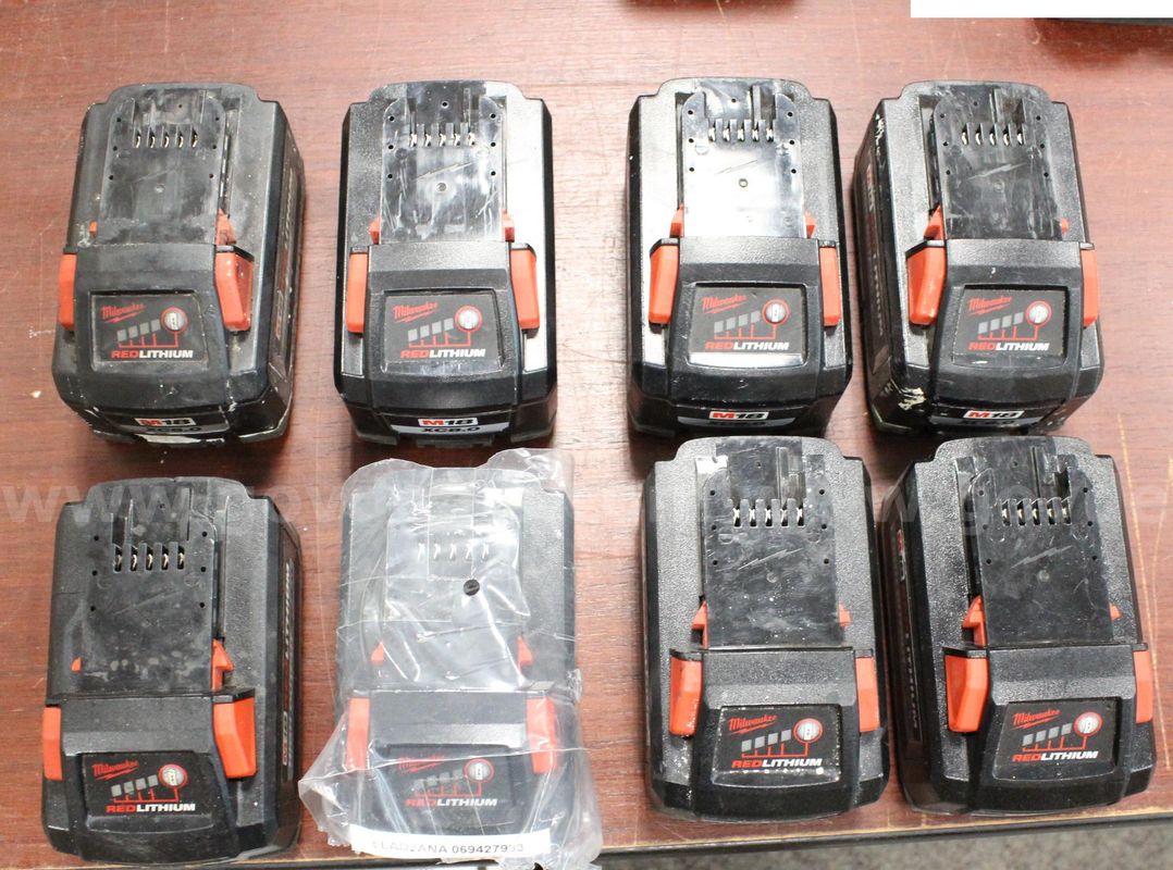 Assorted Power Tool Batteries/etc., #36117, **PICK UP ONLY**