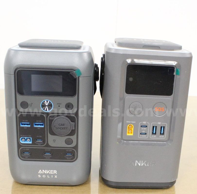 Approximately 12 lbs. of ANKER Charger Batteries/Power Stations, #36193