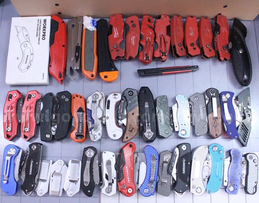 Approximately 11 lbs. of Assorted Box Cutters/Utility Knives, #36306