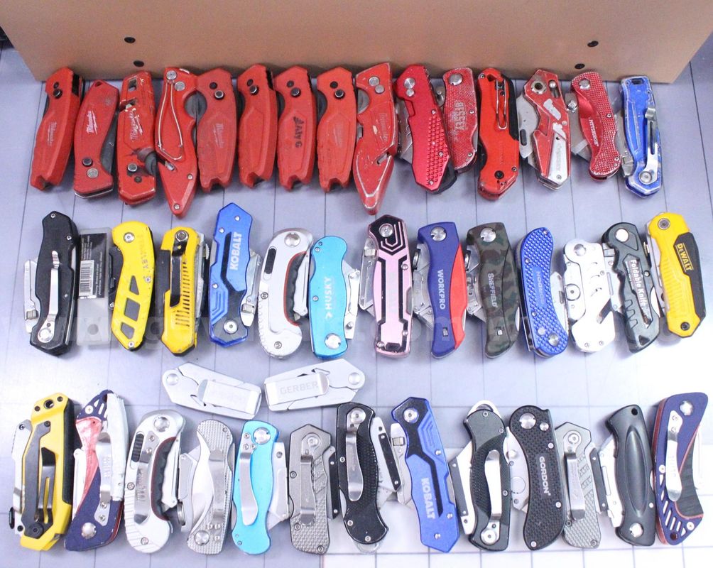 Approximately 11 lbs. of Assorted Box Cutters/Utility Knives, #36307