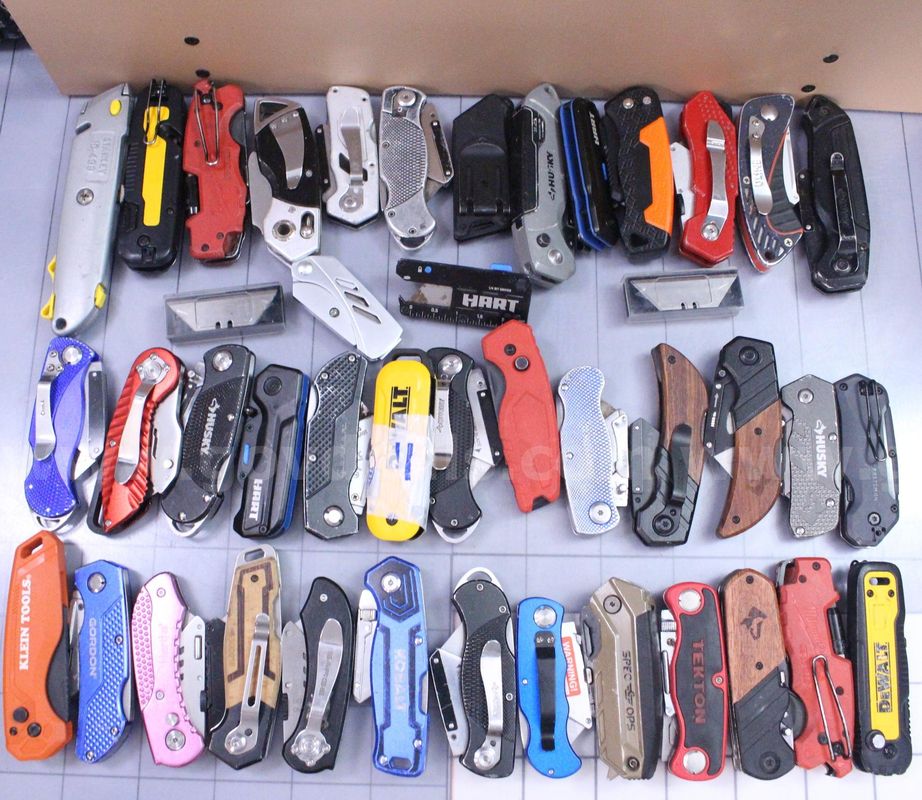 Approximately 11 lbs. of Assorted Box Cutters/Utility Knives, #36308