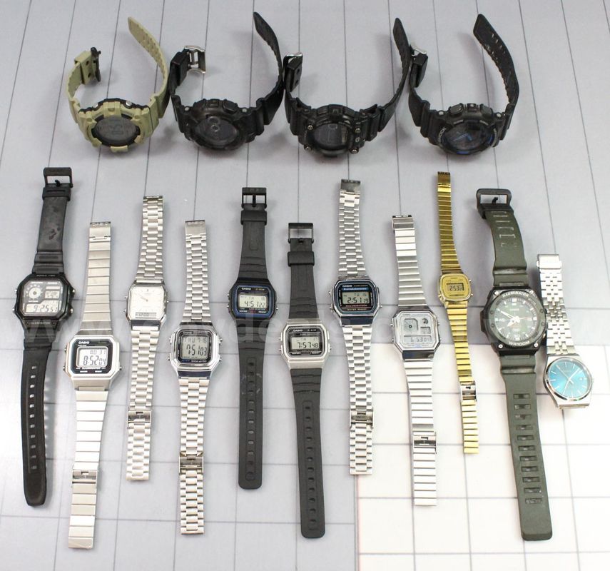 Approximately 2 lbs. of Casio Watches, #35889