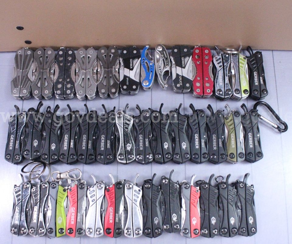 Approximately 6 lbs. of Assorted Gerber MINI Multi-tools, #36318