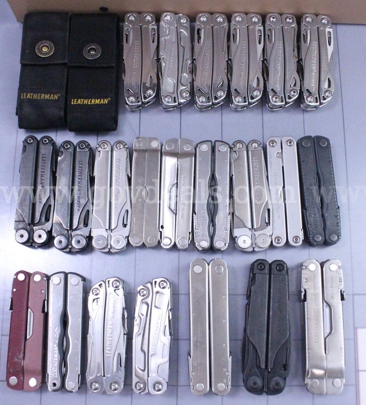Approximately 10 lbs. of Assorted Leatherman Multi-tools, #36356