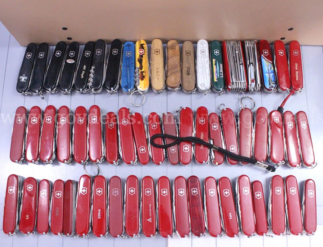 Approximately 10 lbs. Assorted Victorinox/Swiss Army Knives, #36360