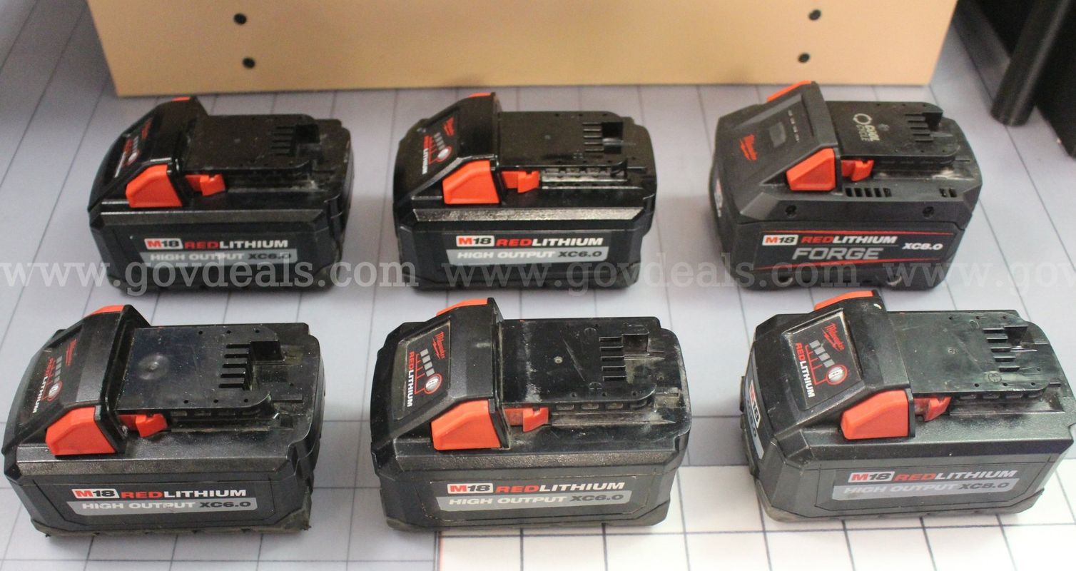 Assorted Power Tool Batteries/etc., #36208, **PICK UP ONLY**