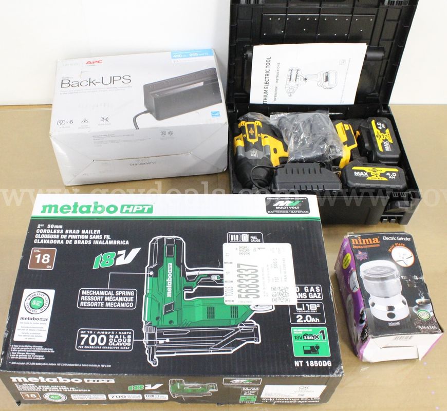 1 Box of Assorted NEW or Lightly Used Items/Tools/Household/Etc., #36381, **PICK UP ONLY**