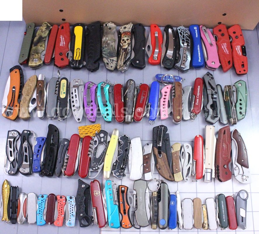 Approximately 12 lbs. of Assorted Knives/etc., #36302