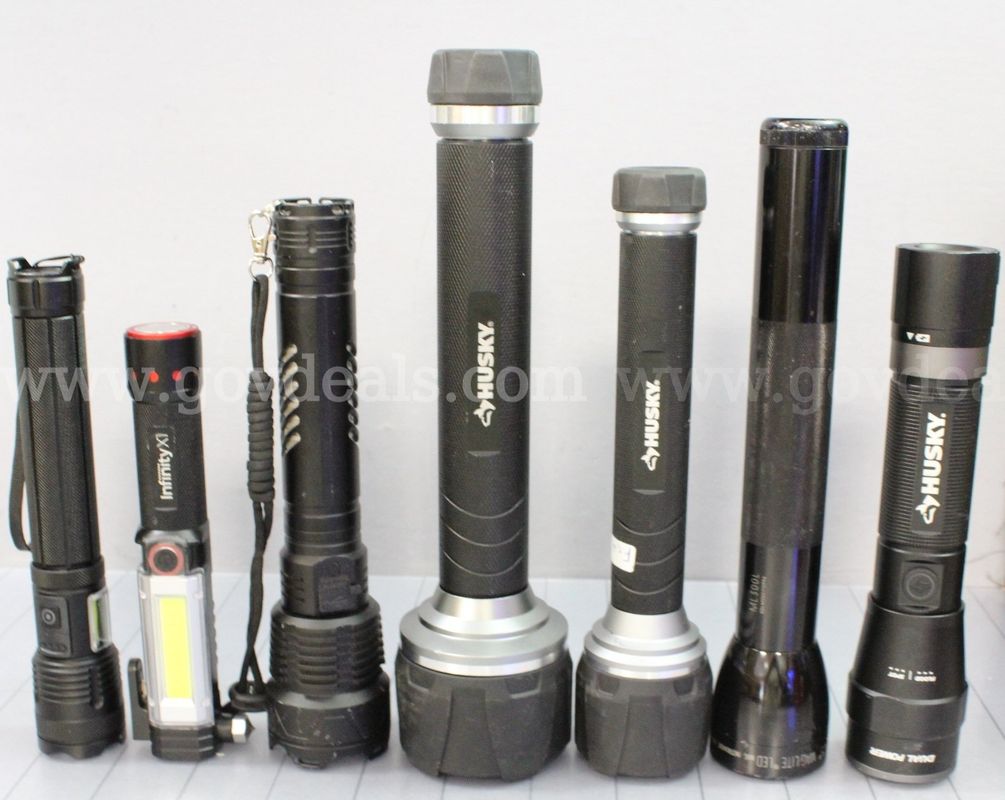Approximately 8 lbs. of Assorted Flashlights, #36331