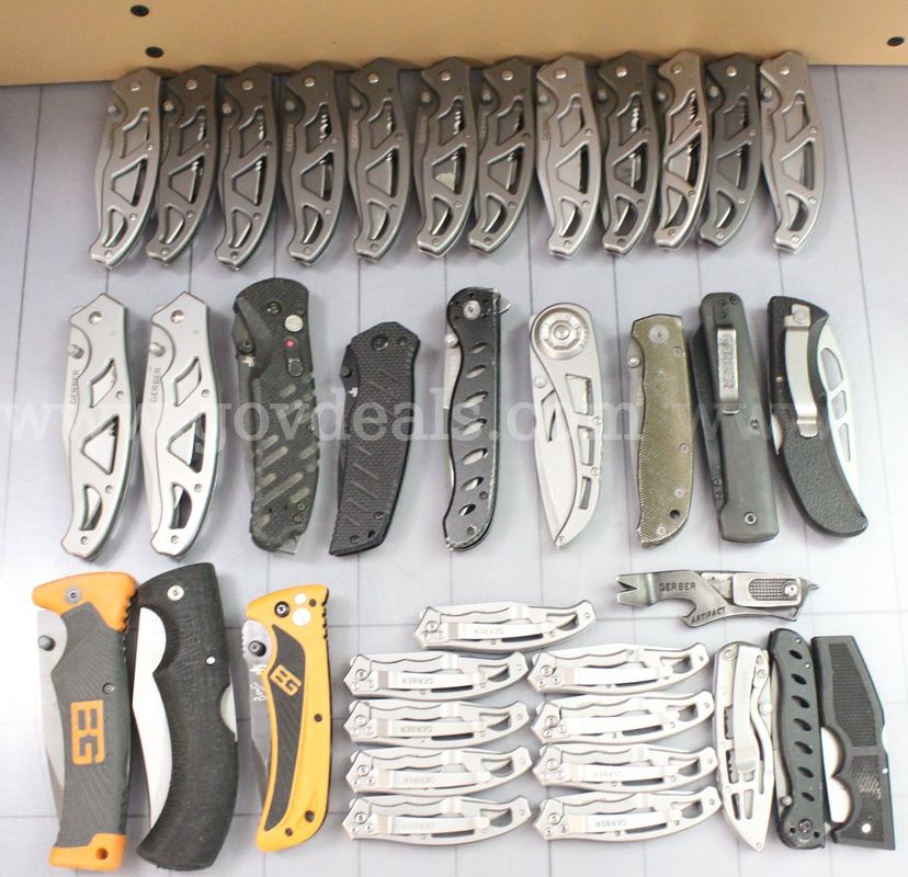Approximately 6 lbs. of Assorted Gerber Knives/etc., #35496