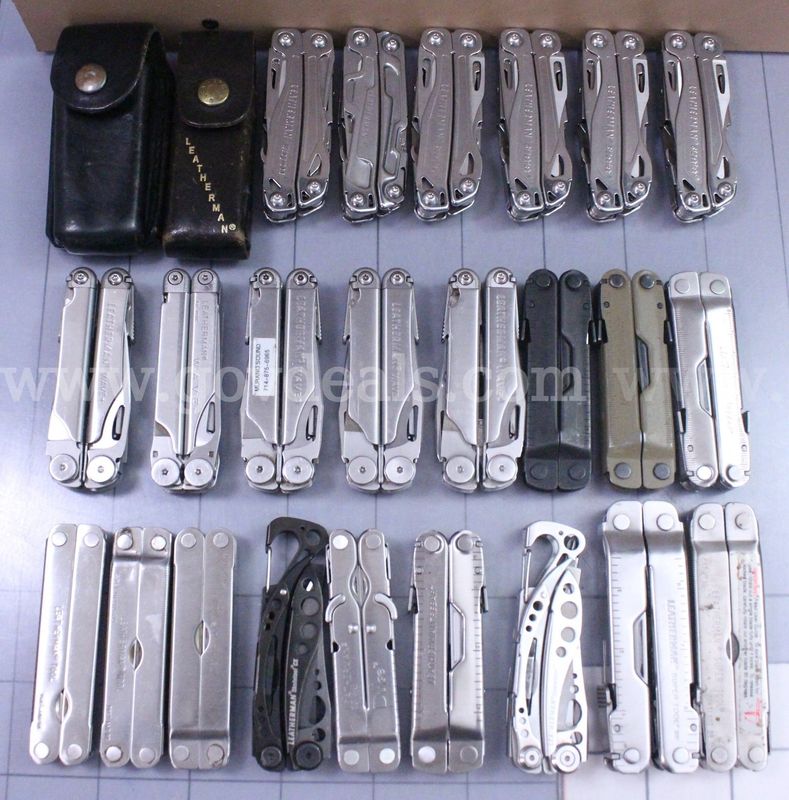 Approximately 10 lbs. of Assorted Leatherman Multi-tools, #36358