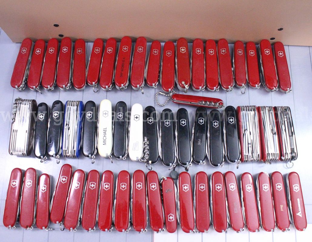 Approximately 10 lbs. Assorted Victorinox/Swiss Army Knives, #36363