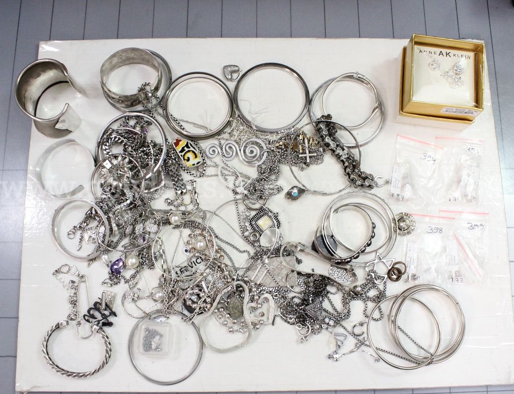 Approximately 3 lbs. of Assorted Jewelry/etc., #35883