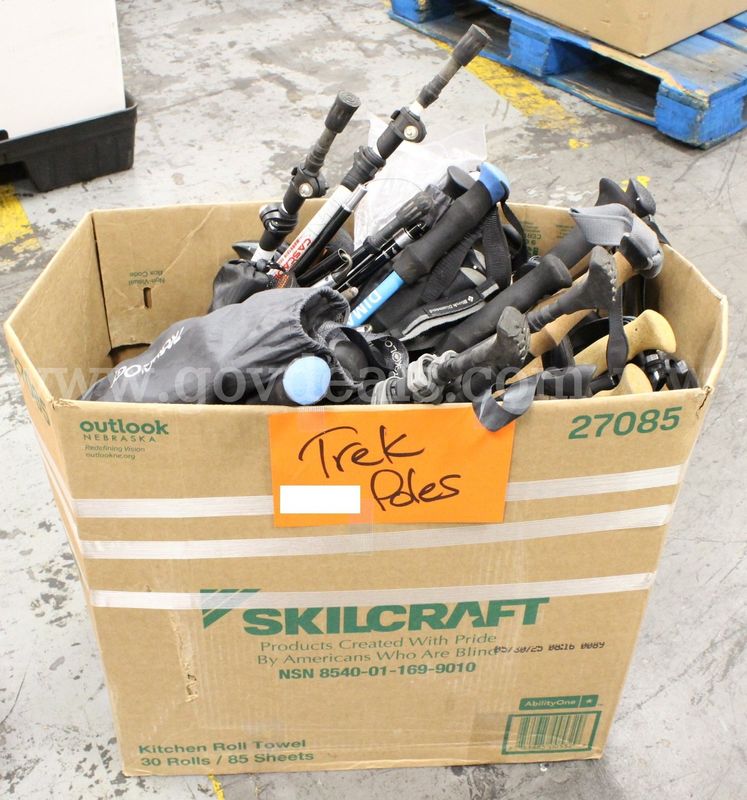 1 Box of Mountaineering/Trekking Poles/Etc., #36256, **PICK UP ONLY**BOX NOT INCLUDED**
