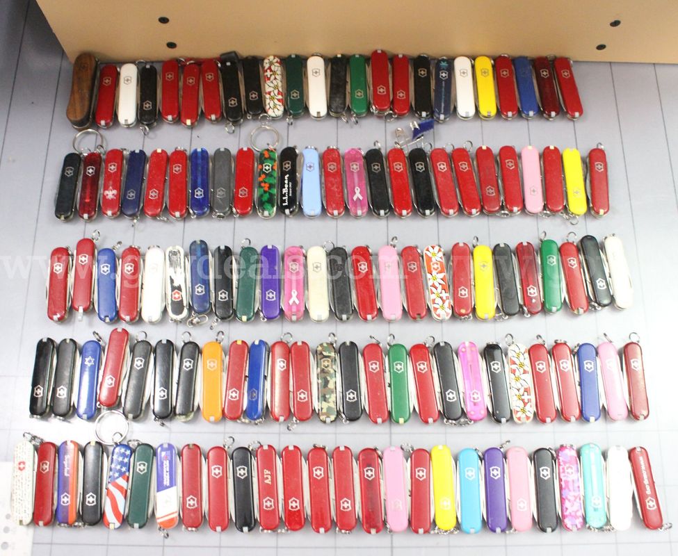 Approximately 6 lbs. Assorted SMALL Victorinox/Swiss Army Knives, #35497