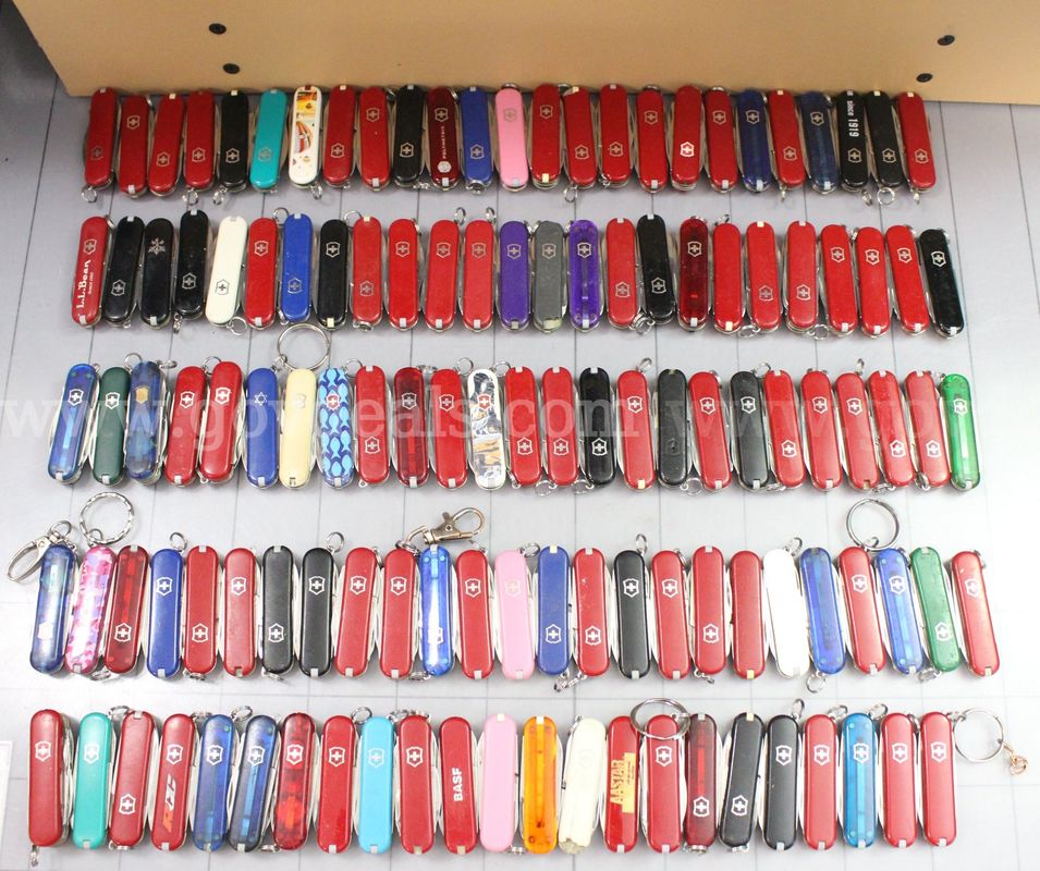 Approximately 6 lbs. Assorted SMALL Victorinox/Swiss Army Knives, #35498