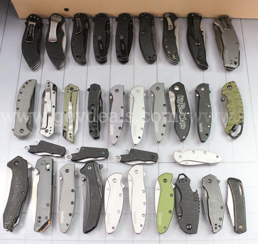 Approximately 6 lbs. of Assorted Kershaw Knives/etc., #35656