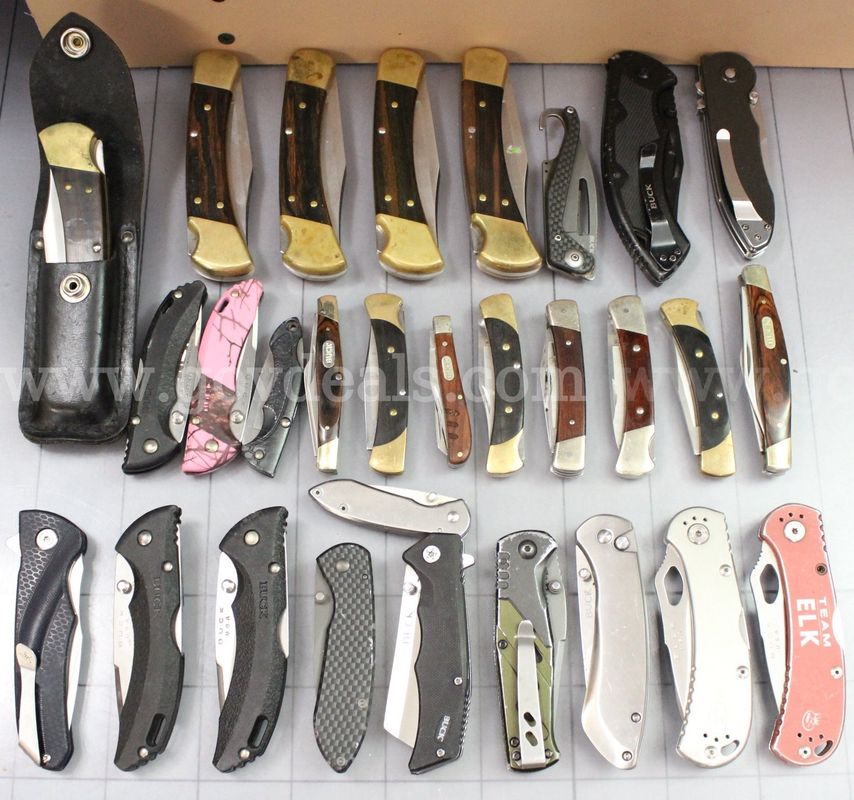 Approximately 6 lbs. of Assorted BUCK Knives, #35658