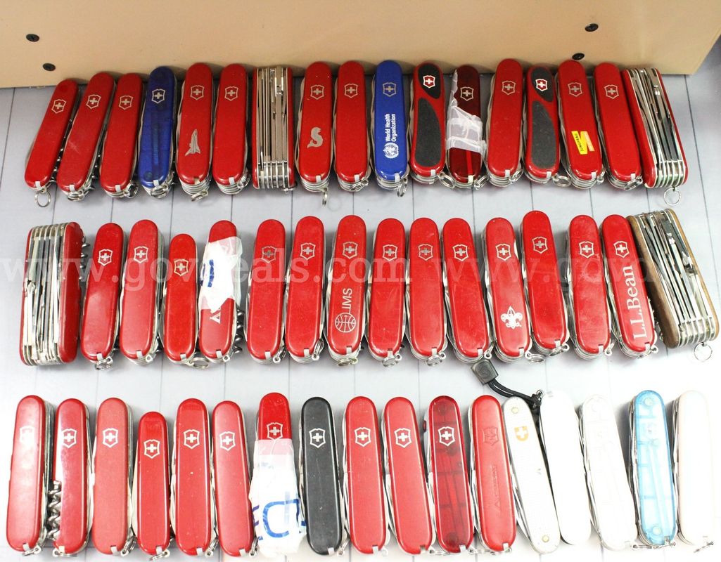 Approximately 10 lbs. Assorted Victorinox/Swiss Army Knives, #36495