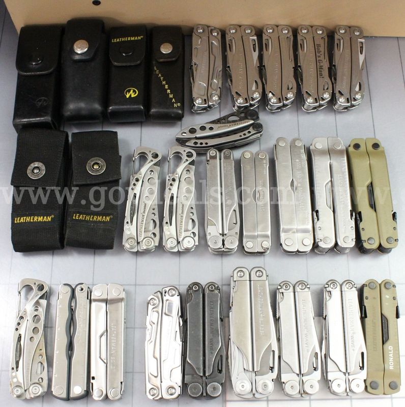 Approximately 10 lbs. of Assorted Leatherman Multi-tools, #36496