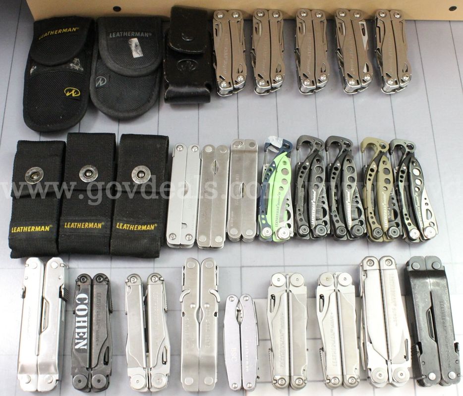 Approximately 10 lbs. of Assorted Leatherman Multi-tools, #36497