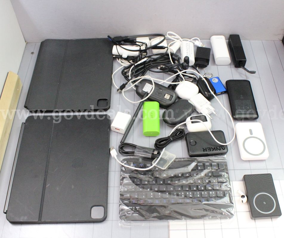Approximately 8 lbs. of Assorted Electronics/etc., #36087