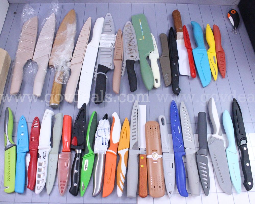 Approximately 6 lbs. of Assorted Kitchen Knives/etc., #36441