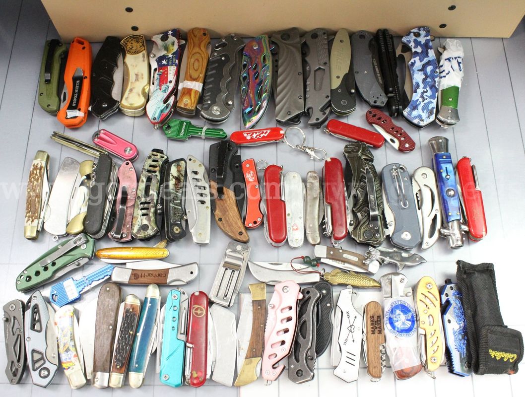 Approximately 12 lbs. of Assorted Knives/etc., #36482