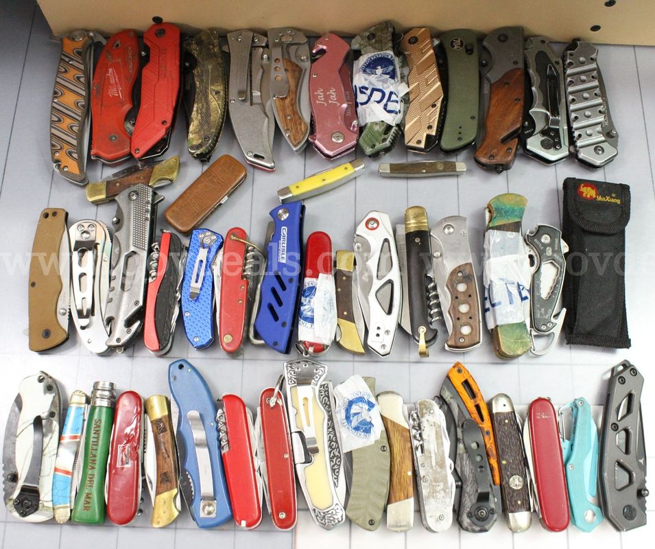 Approximately 12 lbs. of Assorted Knives/etc., #36483