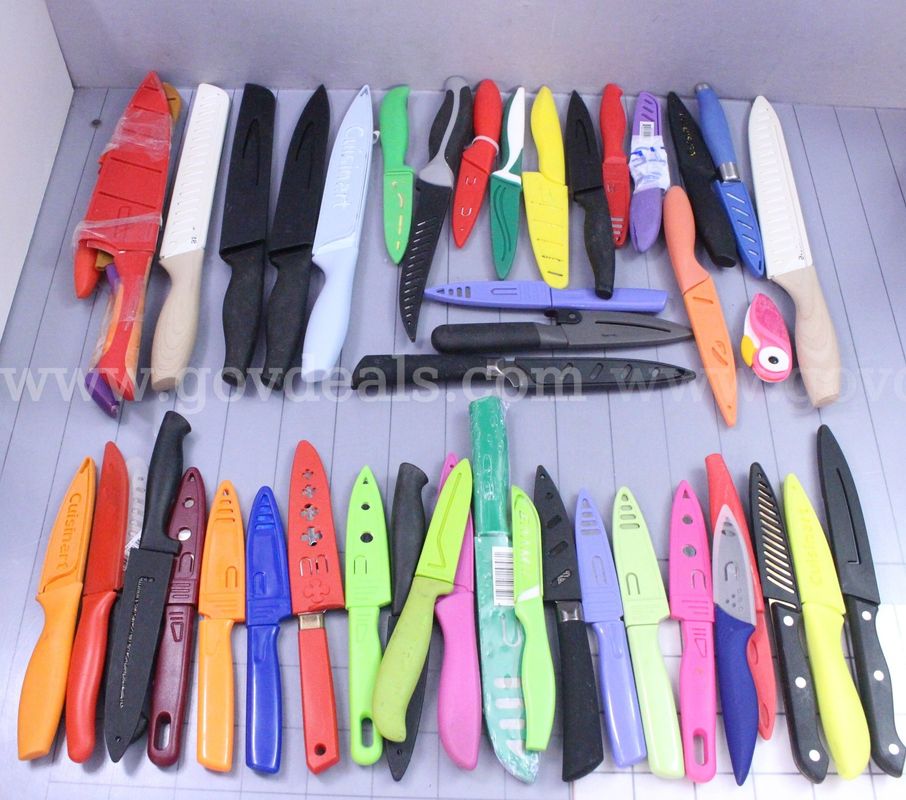 Approximately 6 lbs. of Assorted Kitchen Knives/etc., #36445